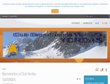 Tablet Screenshot of grupoyordas.com